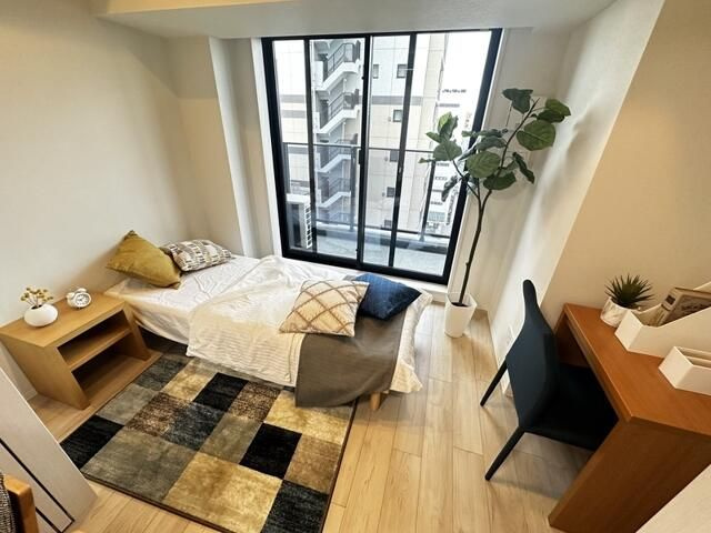 ＯＮＥ　ＲＯＯＦ　ＲＥＳＩＤＥＮＣＥ　ＮＩＳＨＩＮＩＰＰＯＲＩの寝室