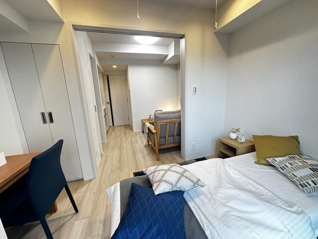ＯＮＥ　ＲＯＯＦ　ＲＥＳＩＤＥＮＣＥ　ＮＩＳＨＩＮＩＰＰＯＲＩの寝室