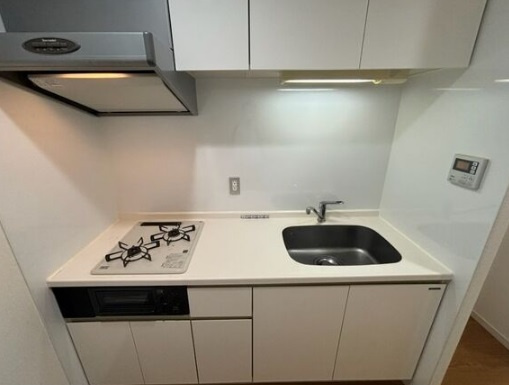 大阪市中央区本町橋の賃貸マンションのキッチン