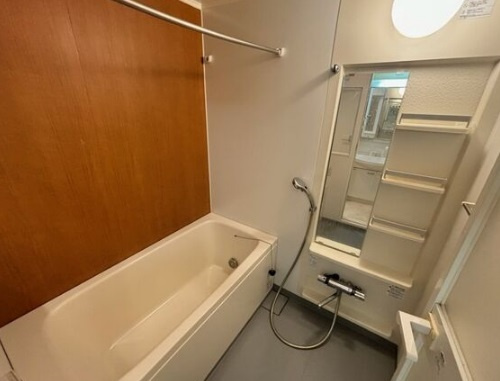 大阪市中央区本町橋の賃貸マンションの浴室