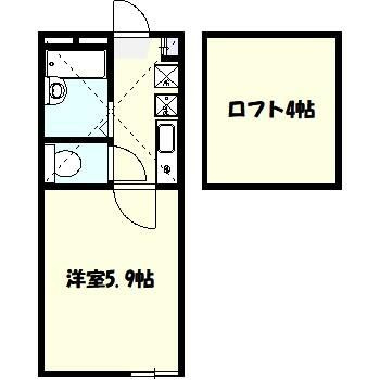 グロリア溝の口の間取り