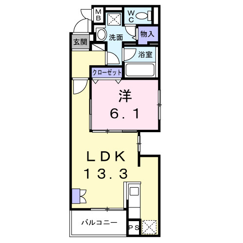 【間取り】 | メゾングランディール新川崎