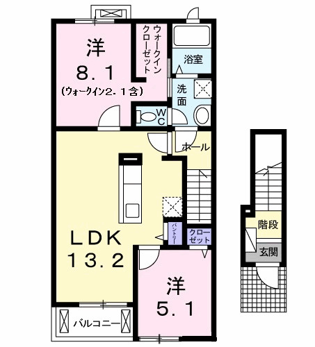 【間取り】 | ソレイユⅡ