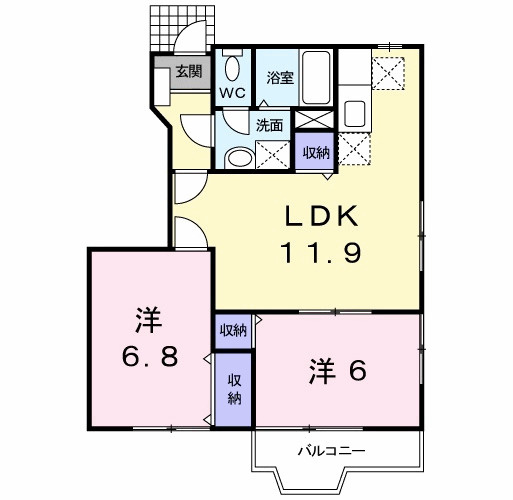 【間取り】 | ラ　エスペランサ