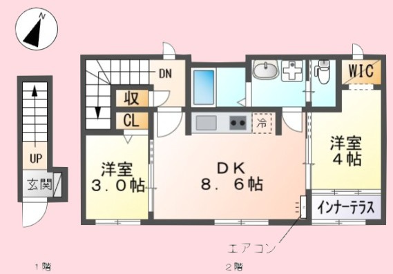 アムール　辻の間取り