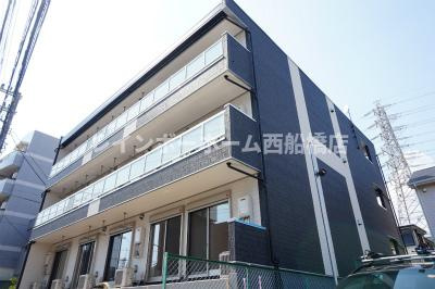 船橋市前原西３丁目の賃貸マンションのバルコニー