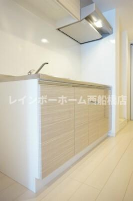 船橋市前原西３丁目の賃貸マンションのキッチン
