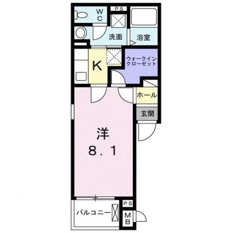セントアイの間取り
