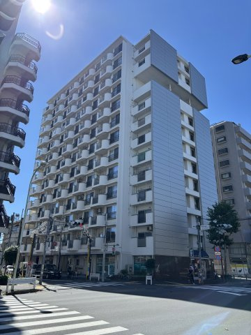 中野スカイマンションの外観|落ち着いた雰囲気の外観です