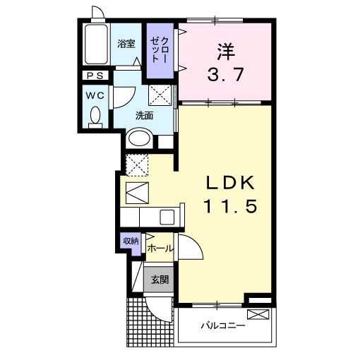 アヴァンツァートの間取り