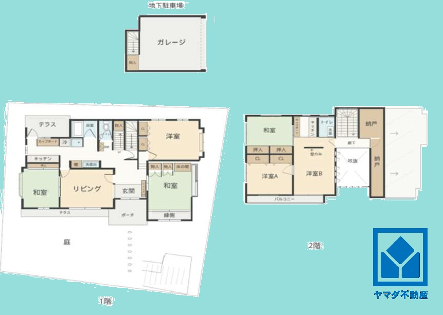 西宮市北六甲台4丁目の間取り