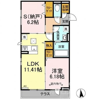 Bambusの間取り