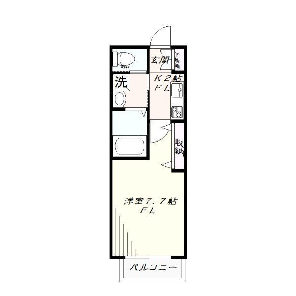 ホワイトスプライト の間取り|間取りです。