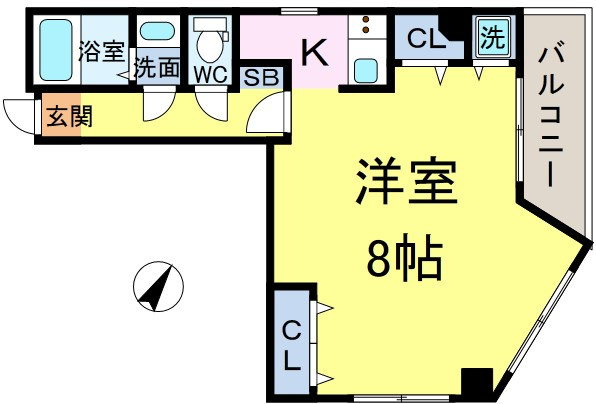 ボヌール新小岩の間取り