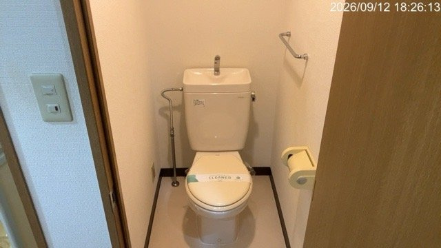 メインステージ早稲田のトイレ|シンプルで使いやすいトイレです