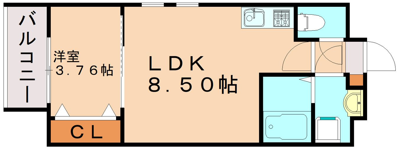 サクラメント久留米の間取り