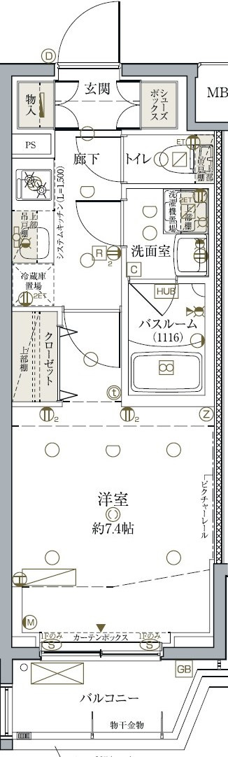 クレヴィスタ板橋ときわ台の間取り
