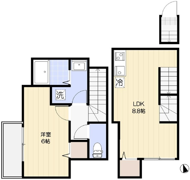 ライセスの間取り