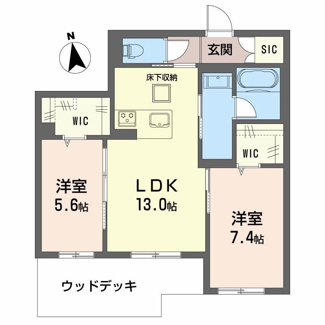【間取り】 | シャーメゾン加納神明