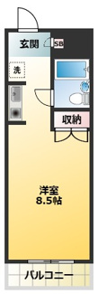 【間取り】 |  グリーンハイツ