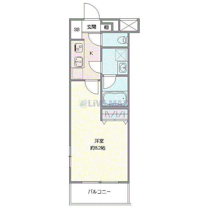 クレヴィスタ成増の間取り