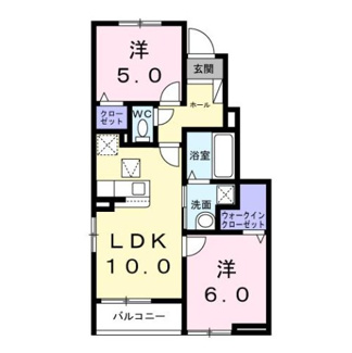 【間取り】 | ラ　フォンテ