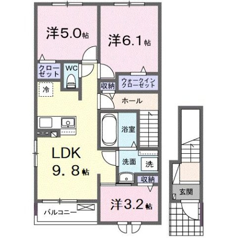 グランドビレッジの間取り