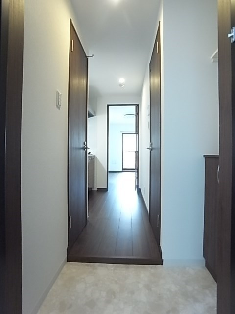 リアコート武庫之荘の玄関
