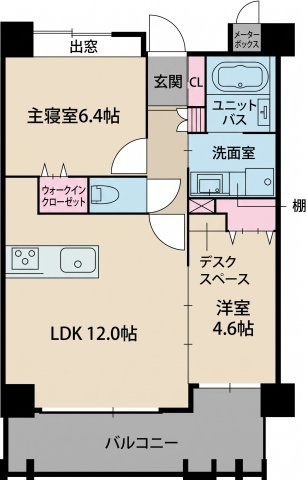 ラフィーネ鳥飼　南当仁小学校区の間取り|ラフィーネ鳥飼