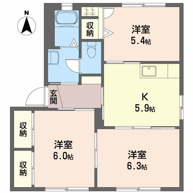 ドリームハイツKEN 3棟