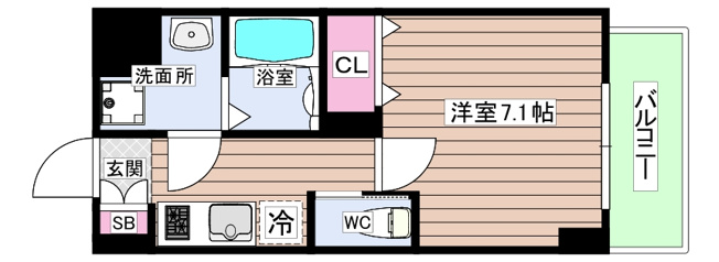 【間取り】 | ファステート京橋バリス