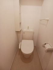 トイレもきれいです