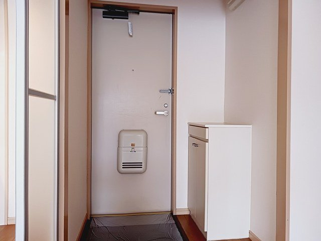 落ち着いた玄関です