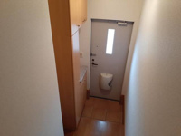 きれいな玄関です