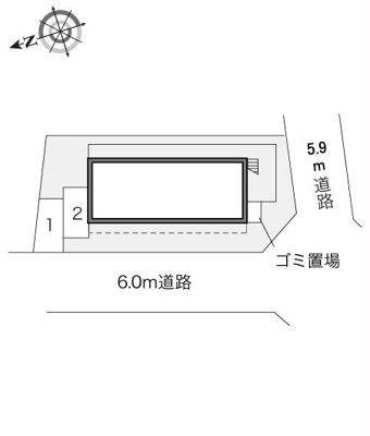 【区画図】 | レオパレス鈴ヶ森