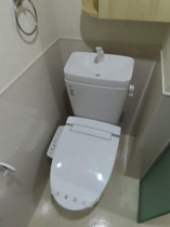 シンプルで使いやすいトイレです