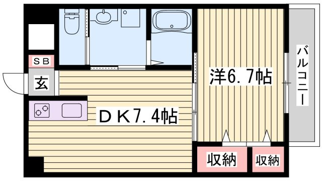 グランシャリオⅡの間取り