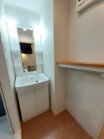 広い洗面スペース
