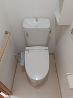シンプルで使いやすいトイレです