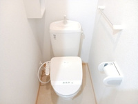 トイレもきれいです