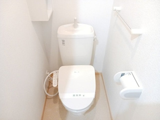 トイレもきれいです
