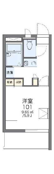 【間取り】 | レオパレス鈴ヶ森