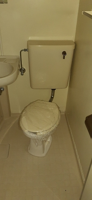 シンプルで使いやすいトイレです
