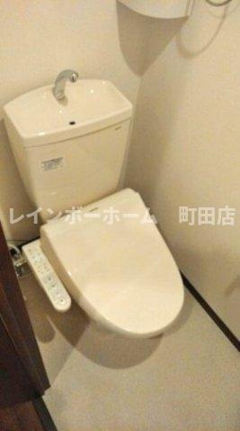 ベルメール中央林間※初期費用分割あと払いサービス利用可能物件のトイレ