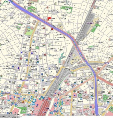 ウィン池袋の地図