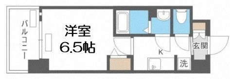 【間取り】 | プレサンス難波マジョリティ