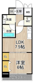 【間取り】 | ジューム南船場