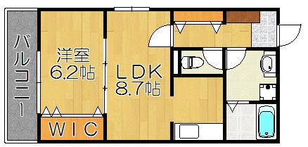 【間取り】 | BOX福大通り
