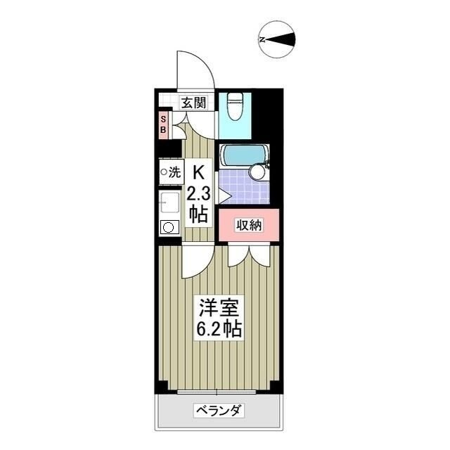 川口プラザＤの間取り