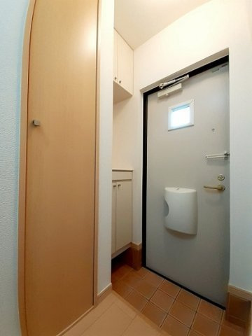 プライム　コートＡの玄関
